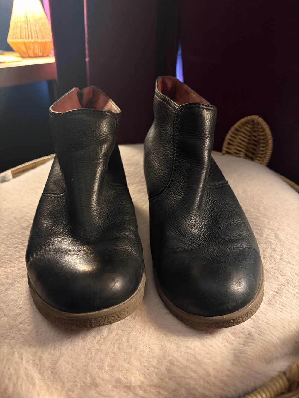 Dansko Becki Black Waterproof Leather Ankle Boots Size 9.5–10 / EU 40